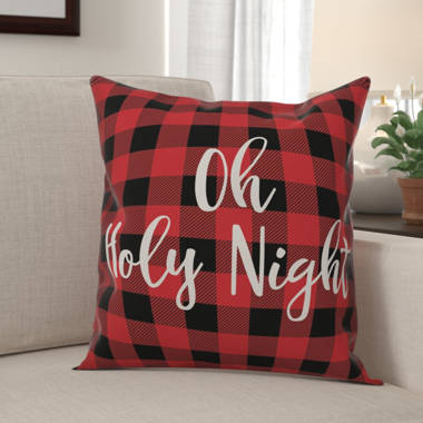 Buffalo plaid pillow case hot sale